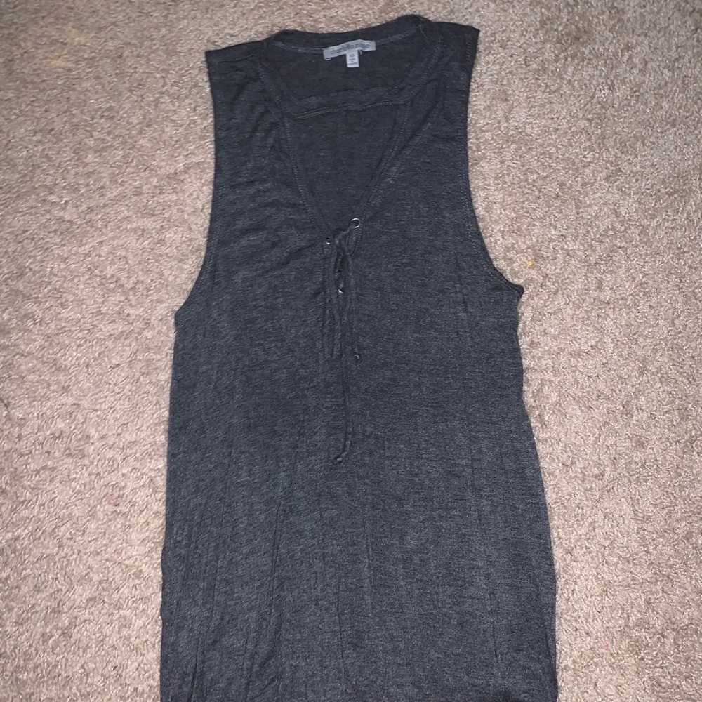 Grey tank top